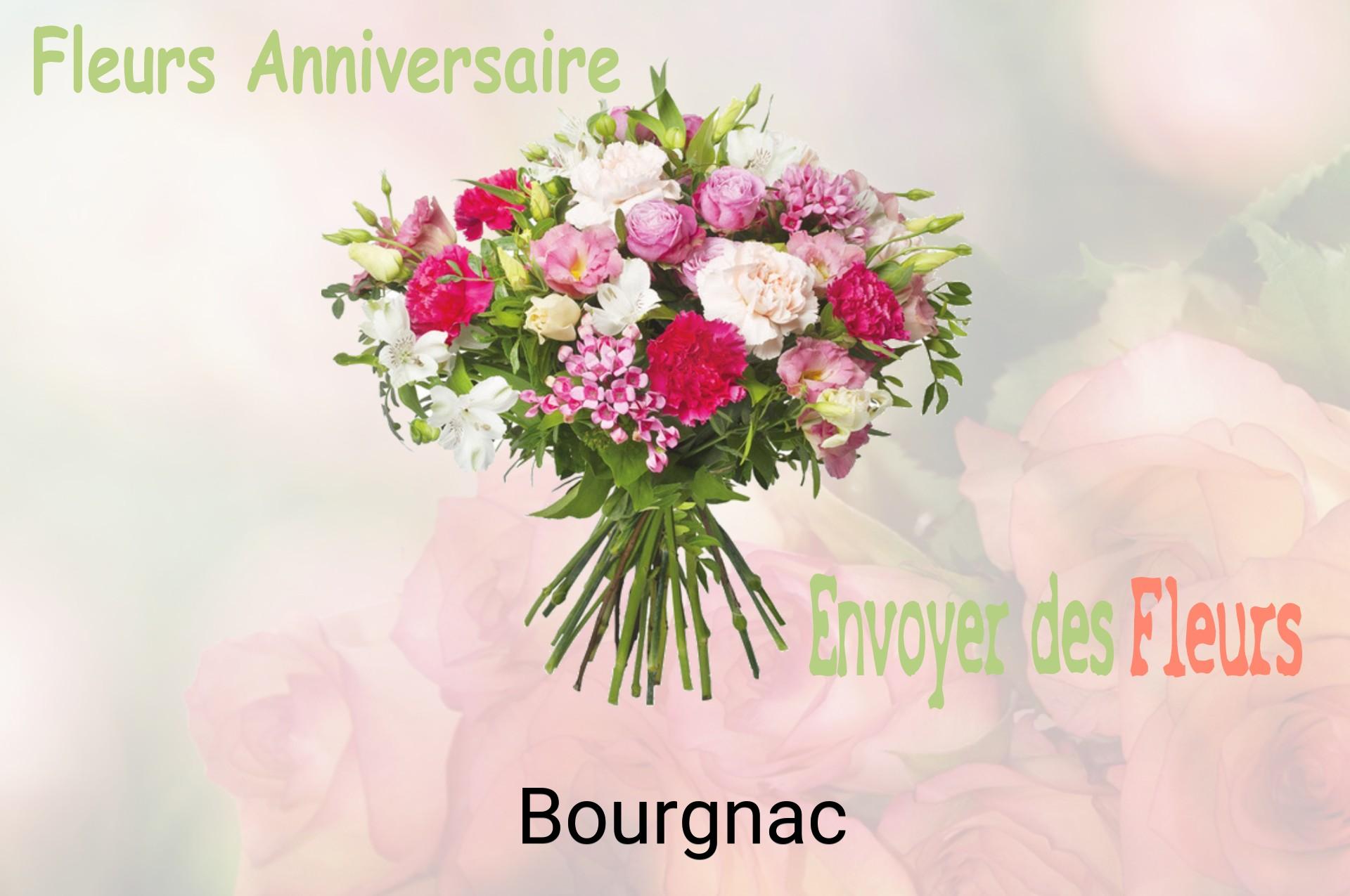 Bouquet de fleurs d’anniversaire livré à Bourgnac